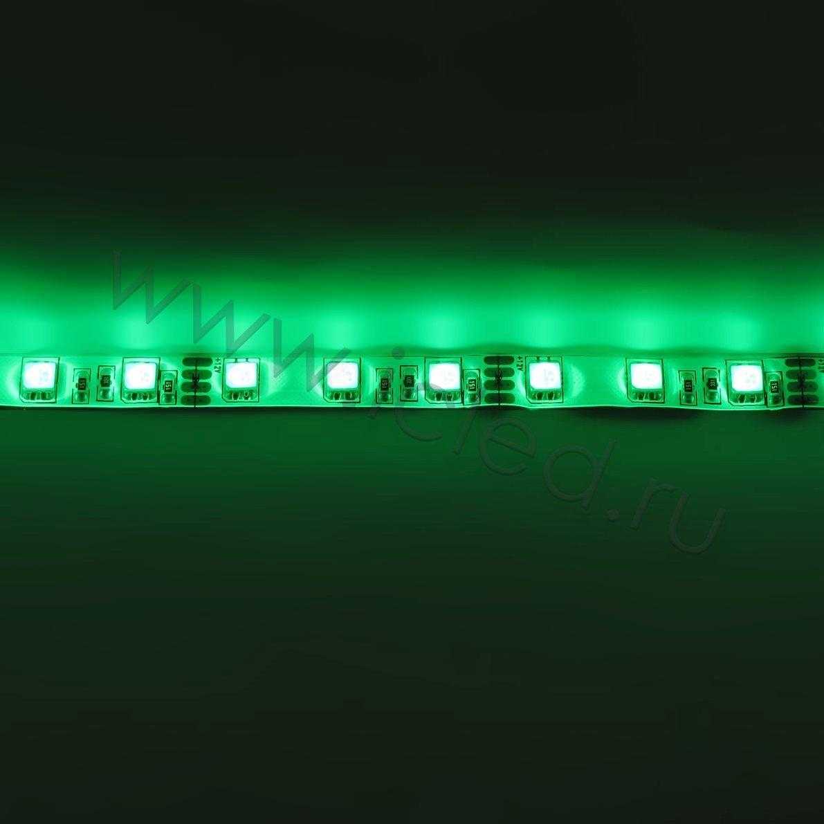 Влагозащищенные светодиодные ленты Светодиодная лента Standart PRO class,, 5050, 60 led/m, RGB, 12V, IP65 Icled