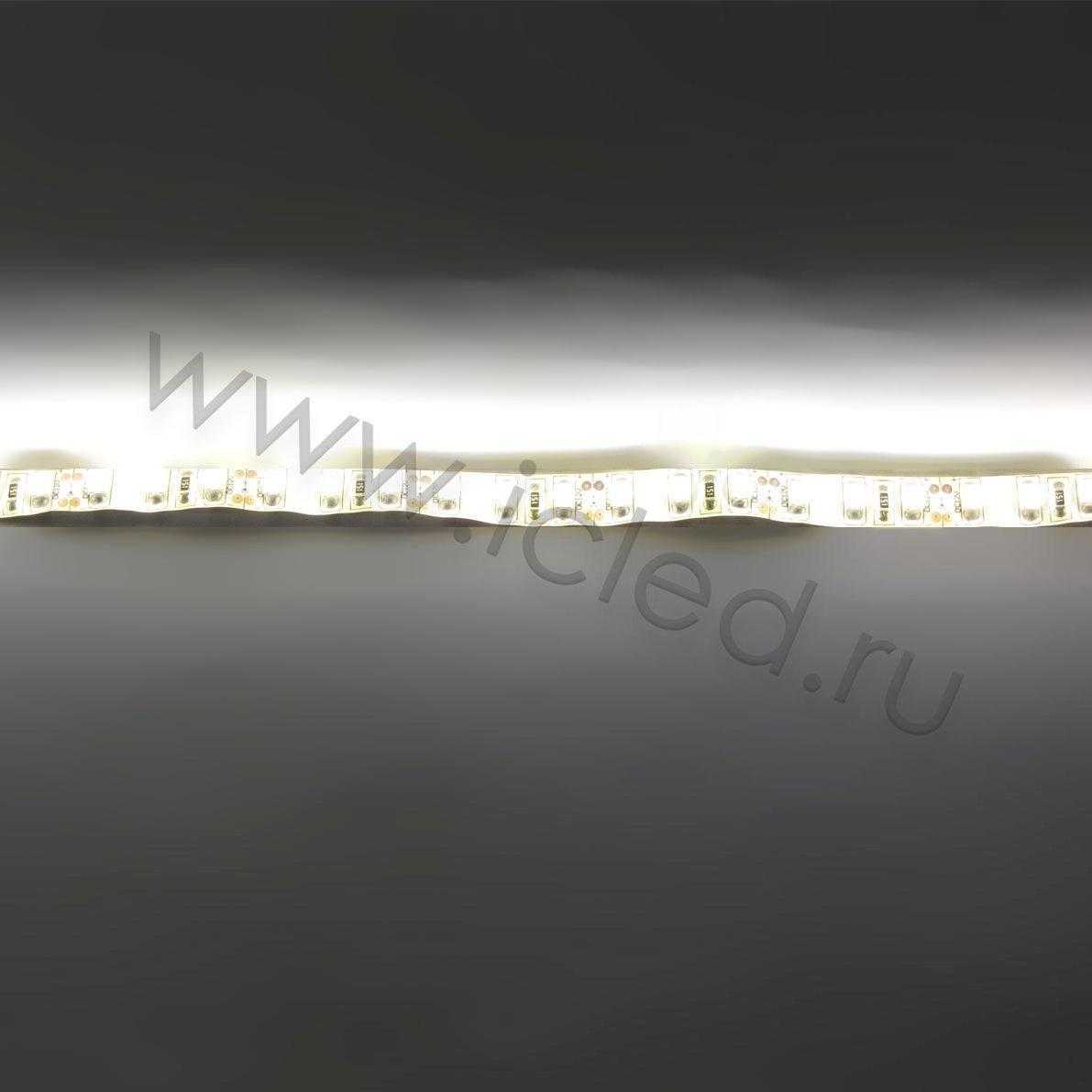 Влагозащищенные светодиодные ленты Светодиодная лента Standart PRO class, 3528, 120 led/m, Warm White, 12V, IP65 Icled