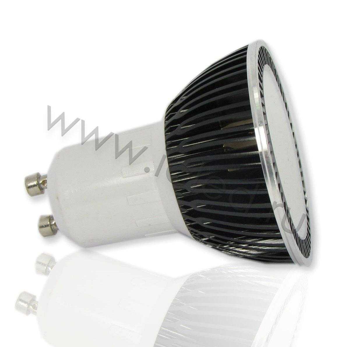 Светодиодные лампы Светодиодная лампа IC-GU10-COB (3W, 220V, White)