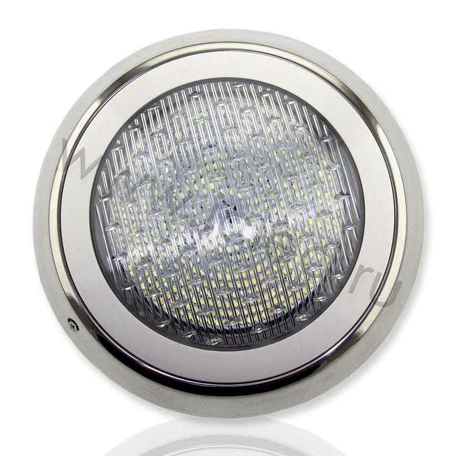 Светодиодные светильники Светодиодный светильник для бассейна накладной PL02 (40W, 12V, white)