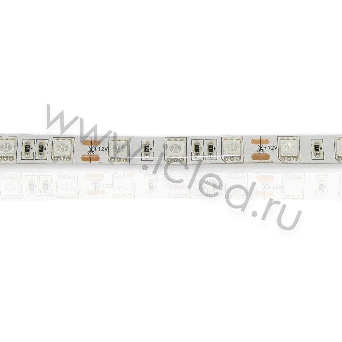 Влагозащищенные светодиодные ленты Светодиодная лента Standart class, 5050, 60led/m, Green, 12V, IP65 Icled