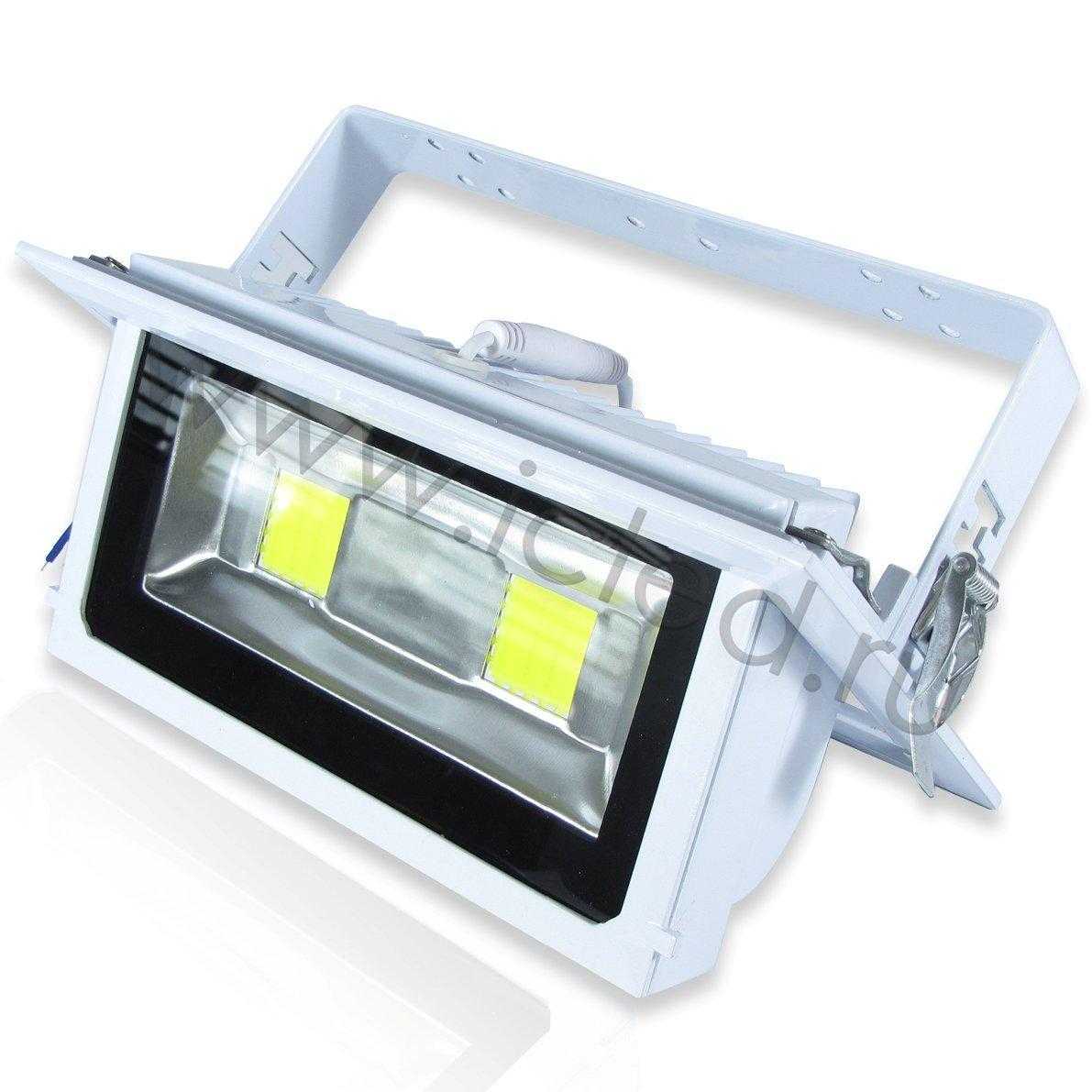 Светодиодные светильники Встраиваемый потолочный прожектор VG1 (30W, 220V, White)