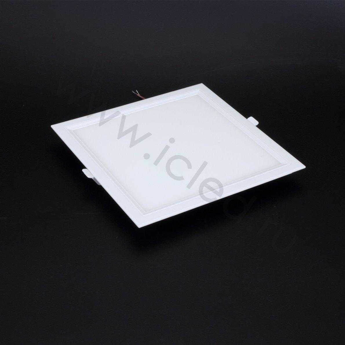 Светодиодные светильники Светодиодный светильник DL-SS-24W MB44 (220V, 24W, square 217mm, warm white)
